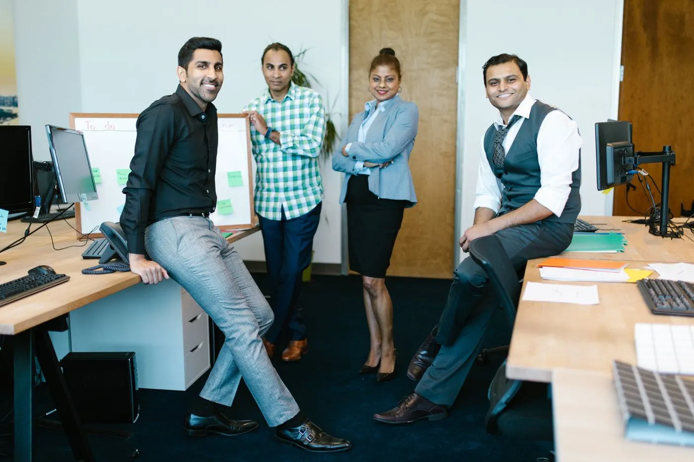 The Prasthan Education counselling team in the New Baneshwor office